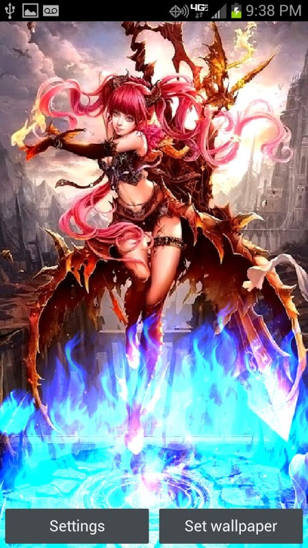 Anime Hot Princess Warrior Live Wallpaper截图7