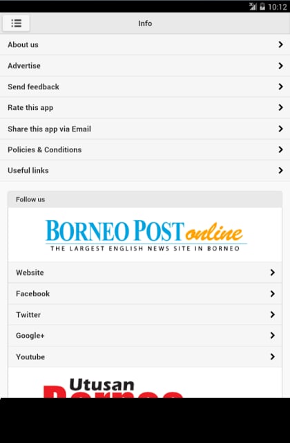 Borneo Post Online截图7