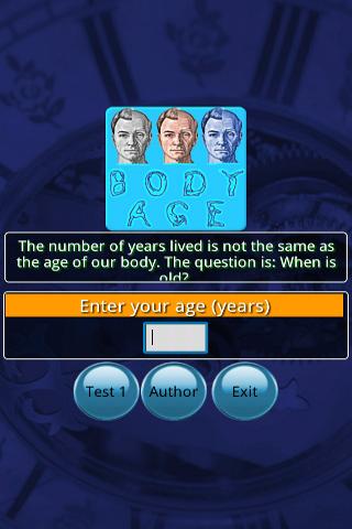 Body Age Test截图1