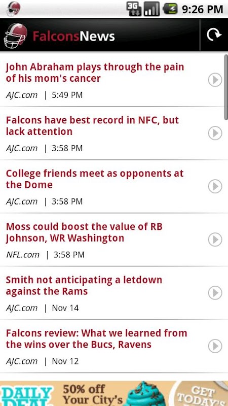 Falcons News截图4