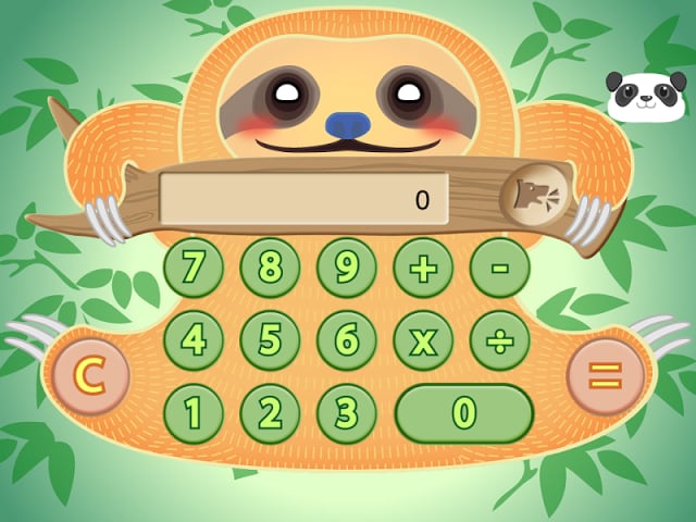 Panda Baby Calculator截图1