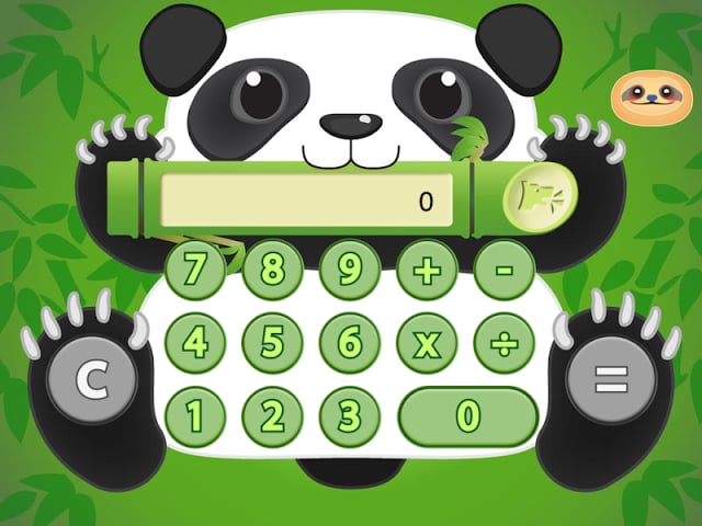 Panda Baby Calculator截图3