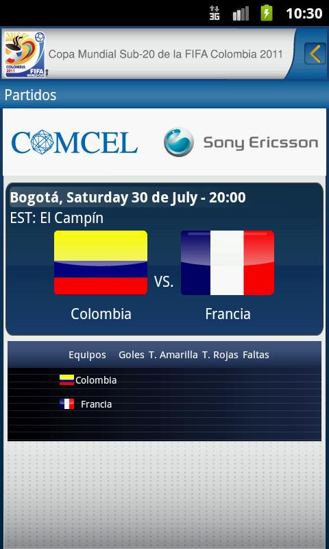 Mundial Sub 20 Colombia截图2