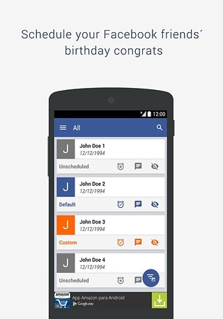 Facebook生日提醒截图4