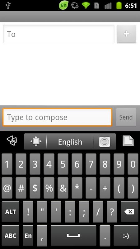 GO Keyboard Gingerbread Theme截图3