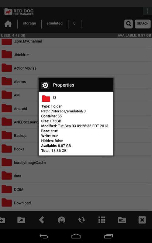 红狗文件管理器 RED DOG FILE MANAGER截图1