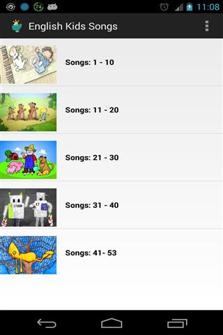 英语儿童歌曲截图4