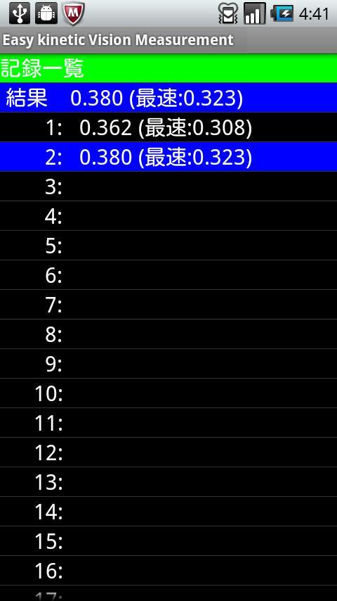 Easy Kinetic Vision Measuremen截图3