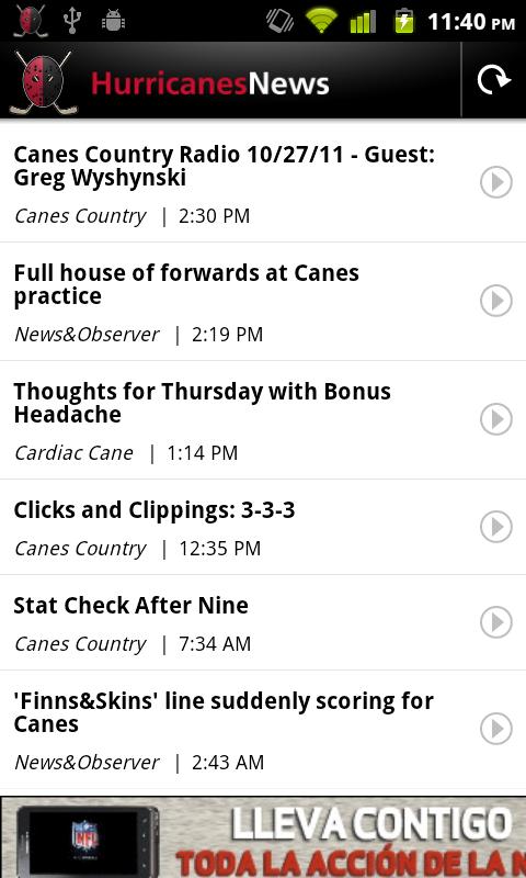 Hurricanes News截图2