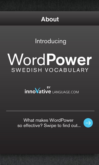 Learn Swedish Free WordPower截图1