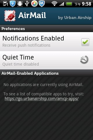 通知推送设置工具 AirMail截图4