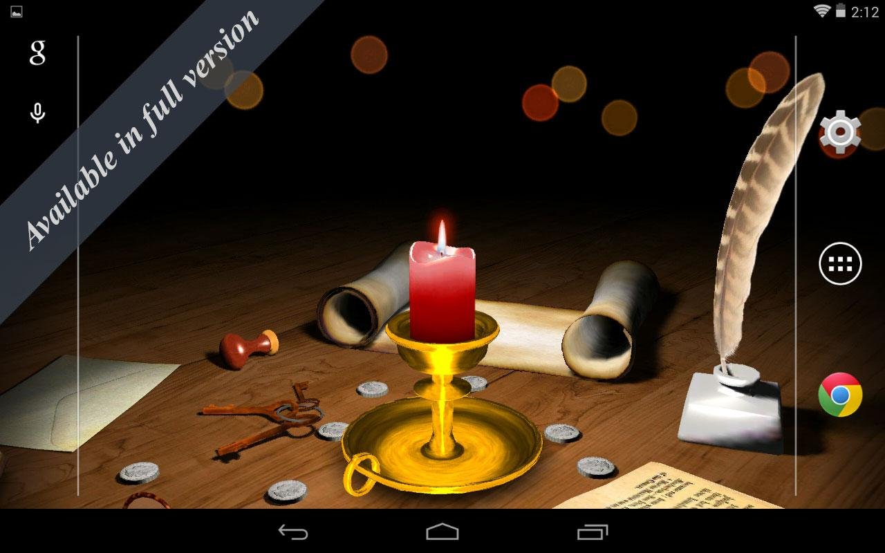 3D Melting Candle Free截图11