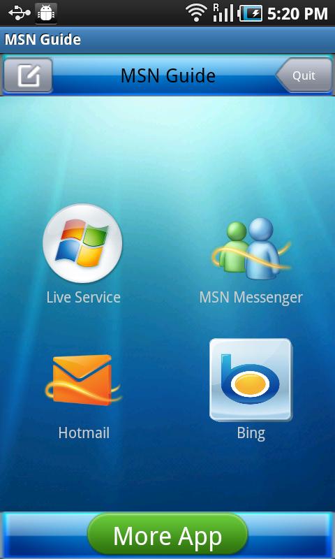 MSN 导航截图3