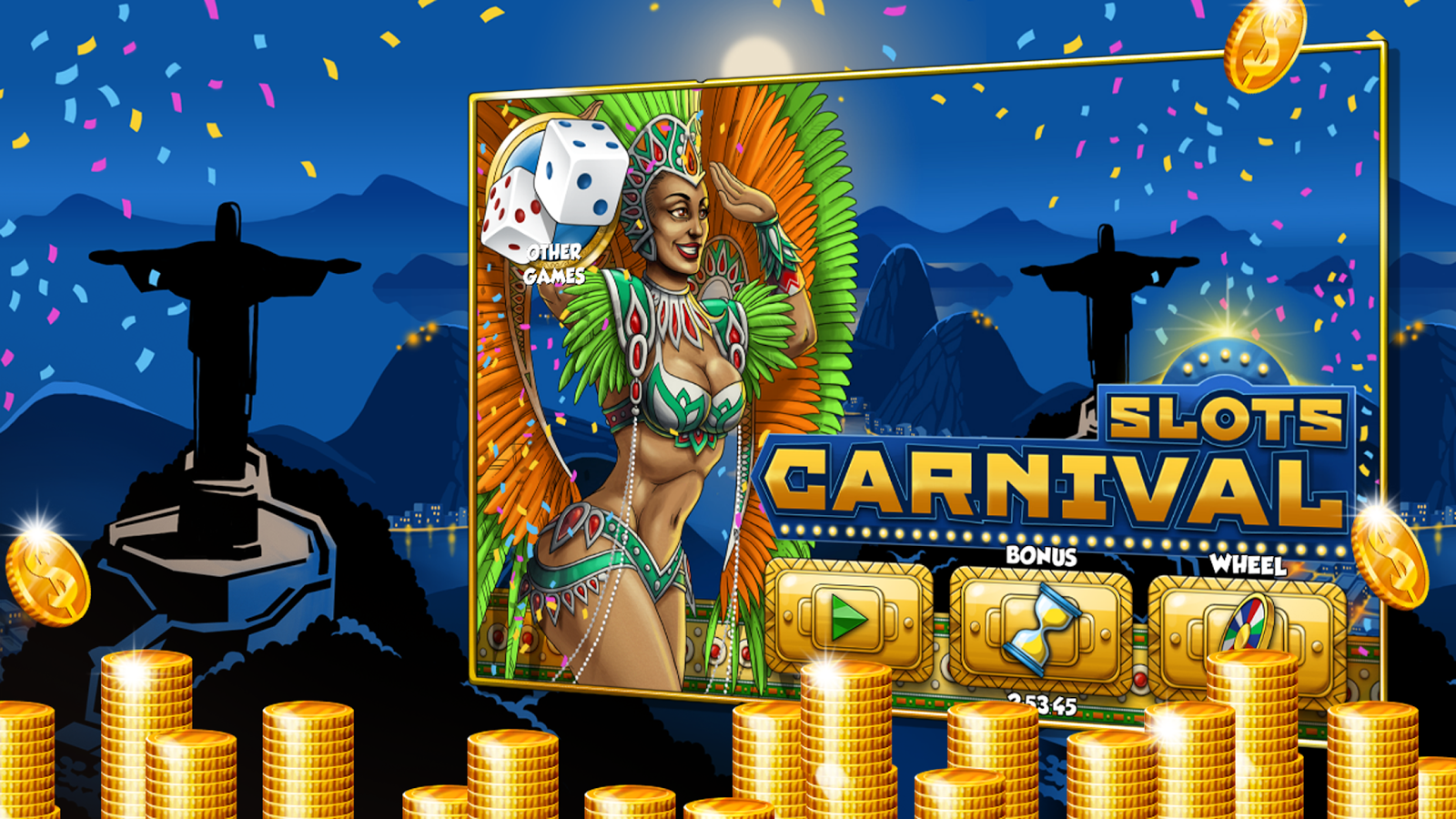 Slots: Brazilian Carnival截图1