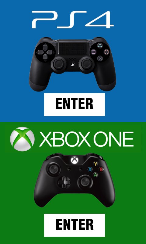 游戏机对抗  Xbox One VS PS4截图1