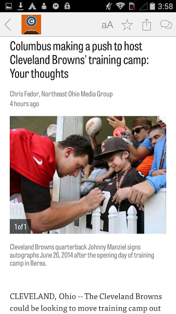 cleveland.com: Browns News截图10