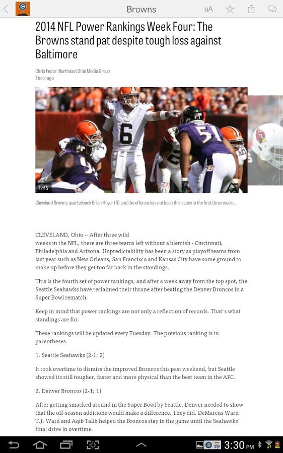 cleveland.com: Browns News截图11