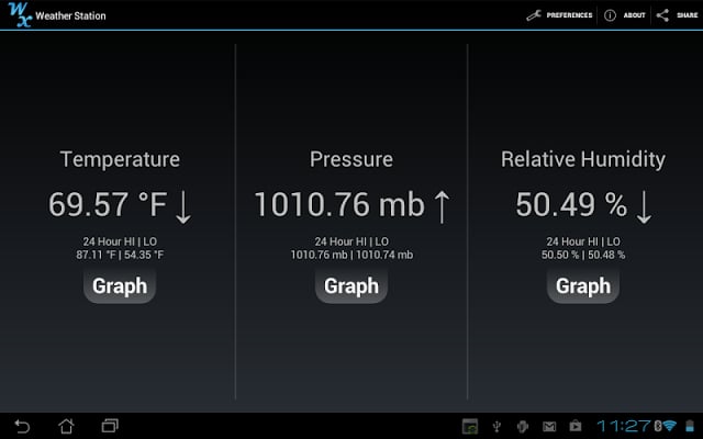 Weather Station气压仪截图4