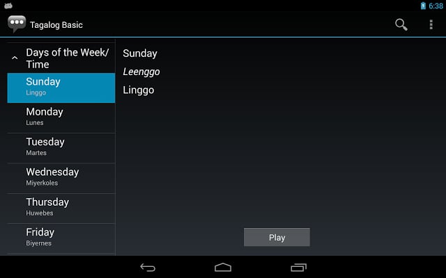 Tagalog Basic Phrases截图8
