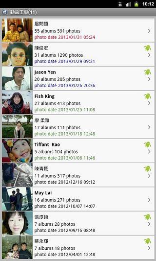 Facebook album comment截图2