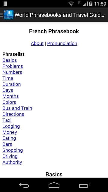 25 Language Phrasebook FREE截图1