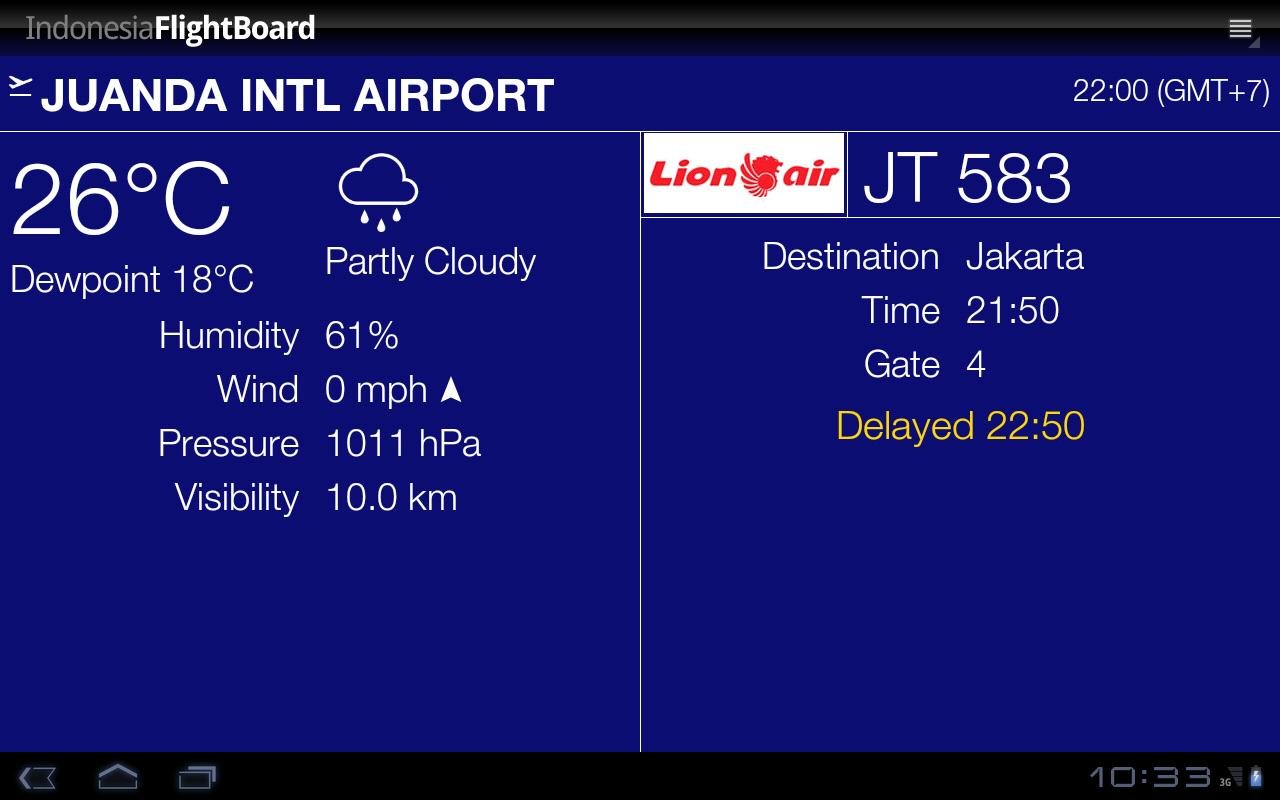 Indonesia FlightBoard截图11