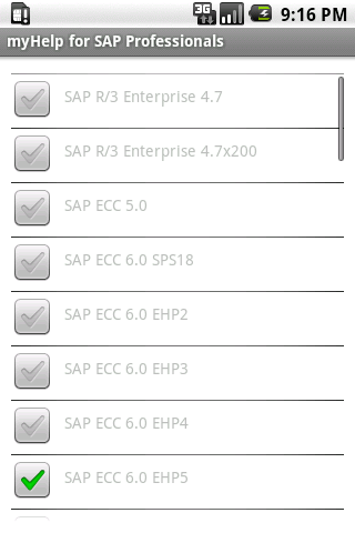 myHelp for SAP Professionals截图1