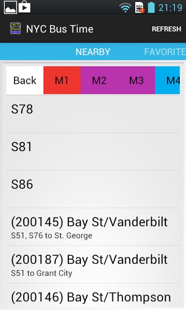 NYC Bus Time截图2