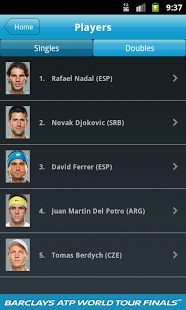 Barclays ATP World Tour Finals截图6