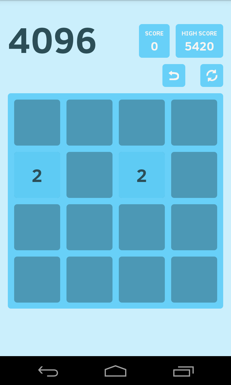 4096 – number puzzle game截图2