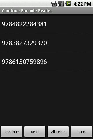 Continue Barcode Reader截图2
