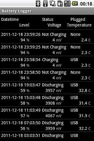 Simple Battery Logger截图4