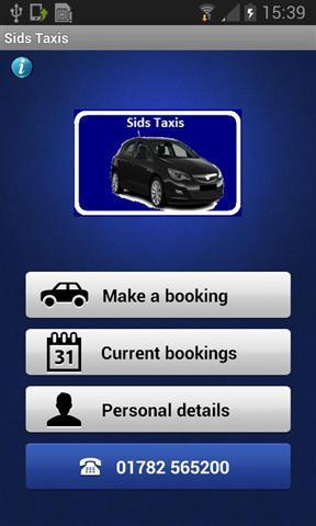 出租车预订 Sids Taxis截图2