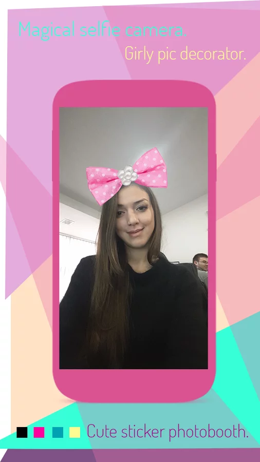 贴纸相机女孩截图6