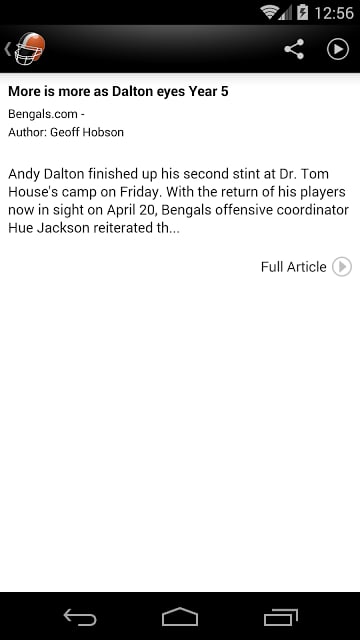 Bengals News截图2