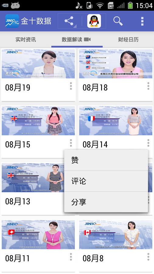 金十数据（最快的全球财经资讯，财经日历，每日数据解析）截图2