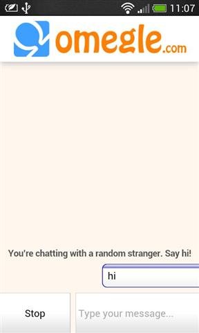 Omegle 聊天 室截图1