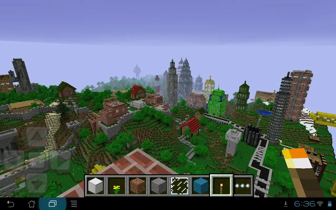 惊人的Minecraft PE CITY截图2