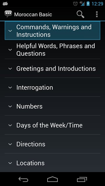 Moroccan Basic Phrases截图4