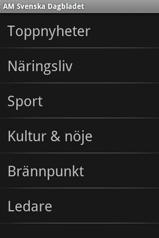 AM Svenska Dagbladet截图1