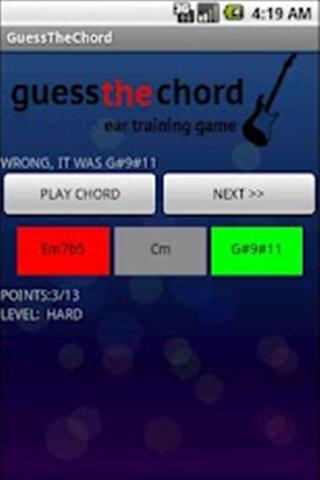 Guess The Chord - Quiz截图4