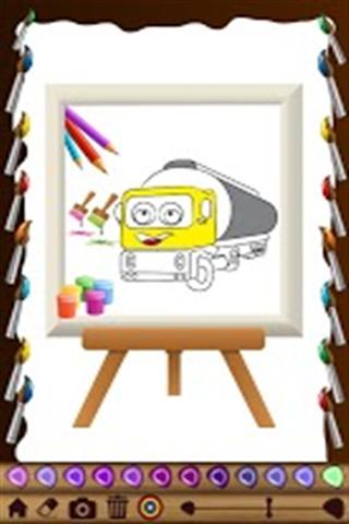 Kids Rainbow Car Coloring截图1