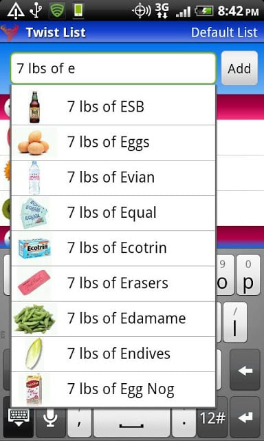 Twist List Grocery Shopping截图5