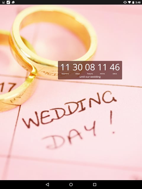 Wedding Countdown Widget截图9