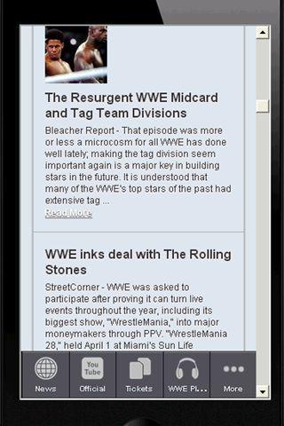 WWE Fans App截图3