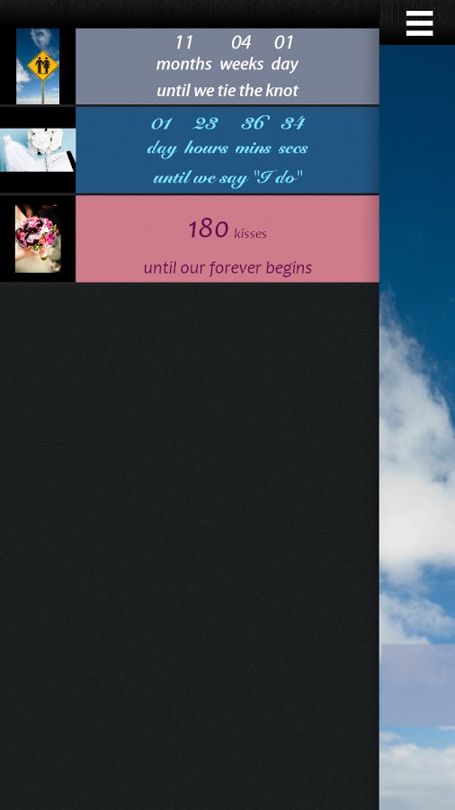 Wedding Countdown Widget截图4