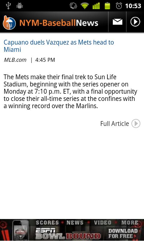 NYM-Baseball News截图2