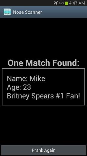 Nose Scanner Prank Master截图1