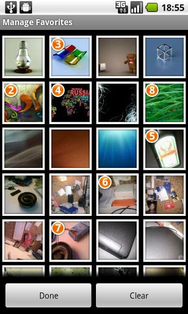 Flick Ur Pics Live Wallpaper截图2