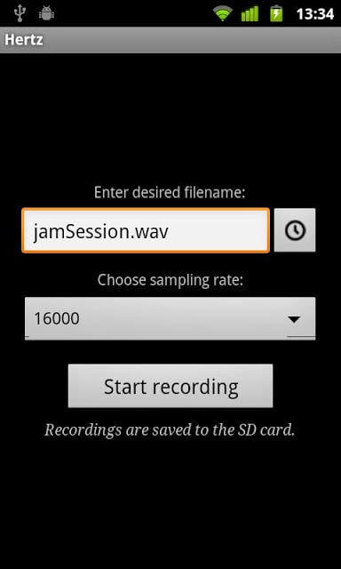 Hertz, the WAV recorder截图4